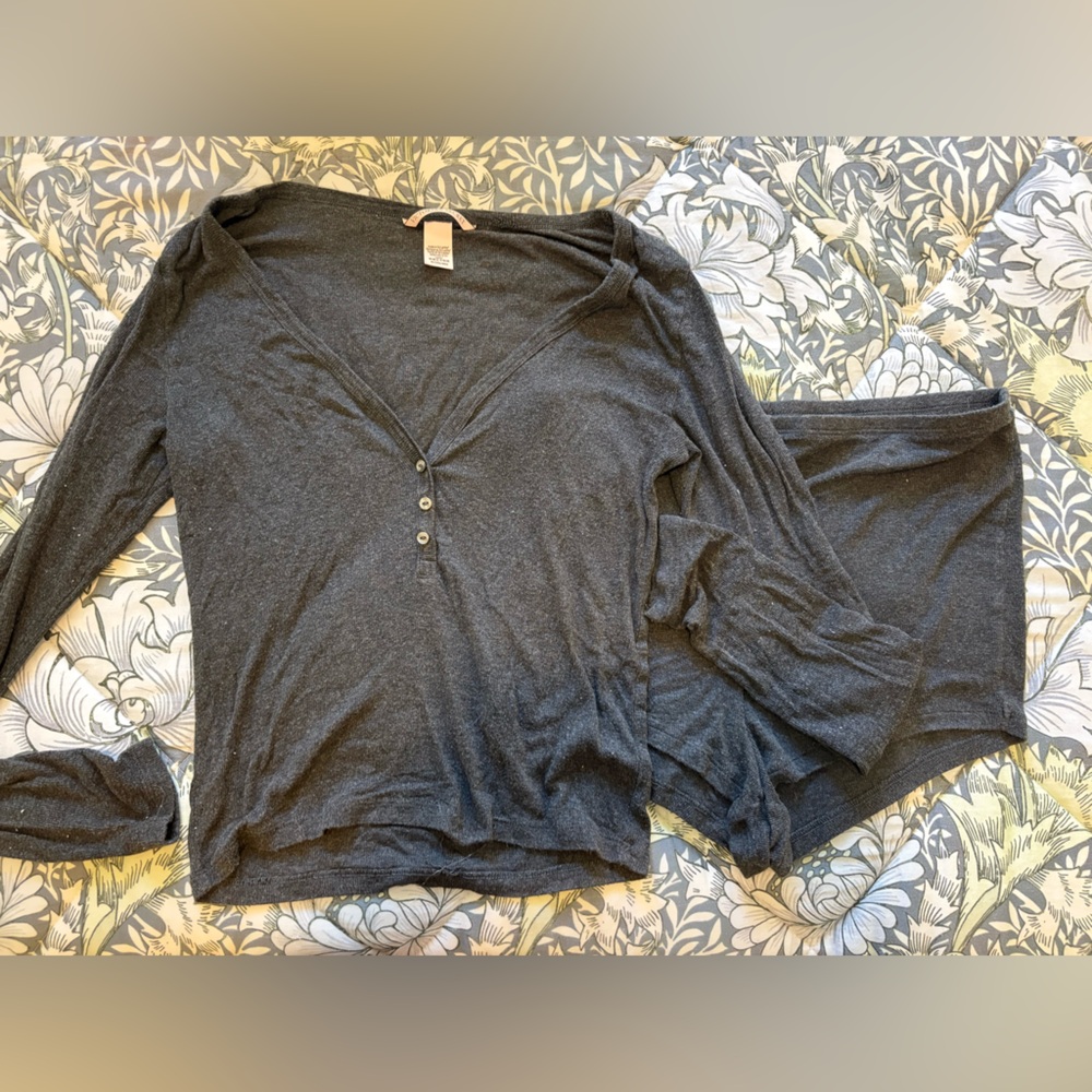 Victoria's Secret Modal Sleep Set: Charcoal